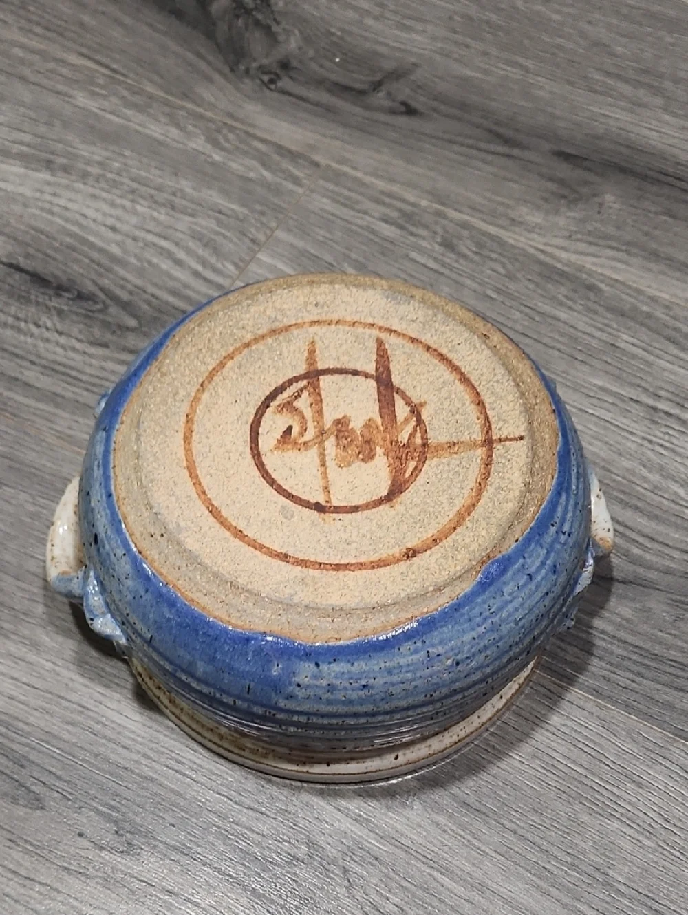Vintage Agnes Stark Small Casserole Studio Pottery
